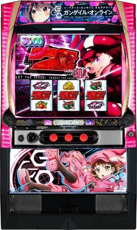 「L ソードアート・オンライン オルタナティブ ガンゲイル・オンライン」の筐体画像