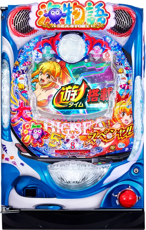 パチンコ「P大海物語5スペシャル」の筐体画像