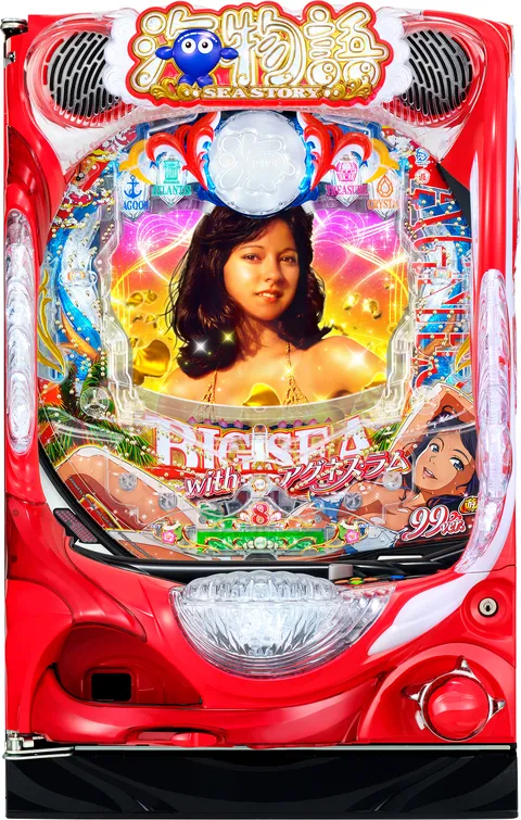 パチンコ「PA大海物語5 Withアグネス・ラム」の筐体画像