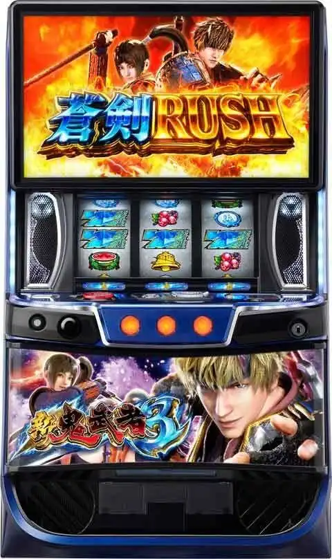 「スマスロ 新鬼武者3」の筐体画像